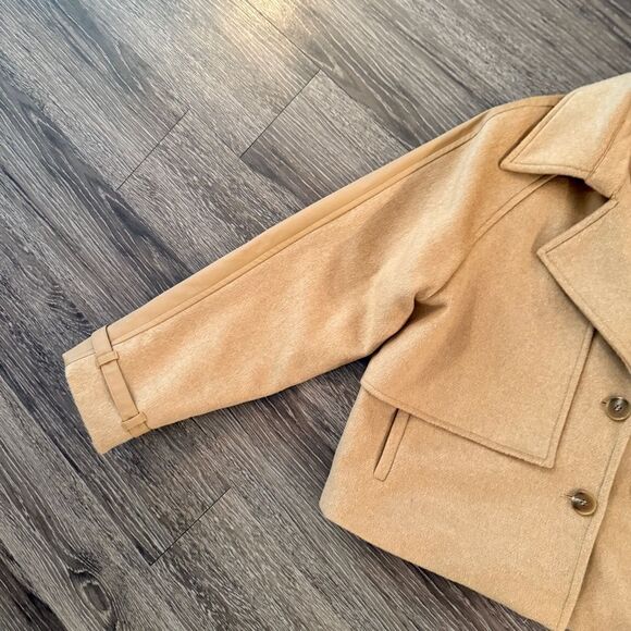 dh New York Easton Pieced Trench Jacket New - Picture 2 of 9